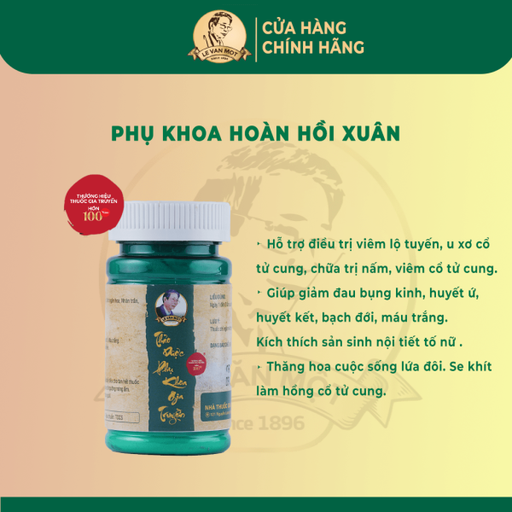 [TDPKGT00290] Thảo dược phụ khoa gia truyền