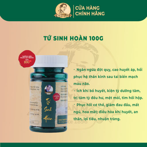 [TSH00311] Tứ sinh hoàn