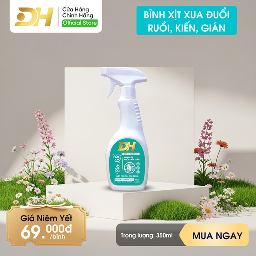 [BXB–XĐRKG00558] Bình Xịt Biolife – Xua Đuổi Ruồi, Kiến, Gián