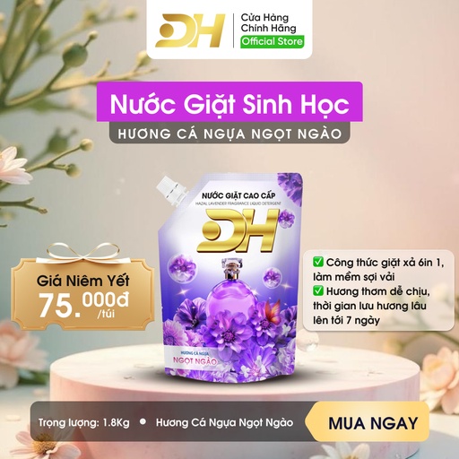 [NGDGL–CNNN(S00576] Nước Giặt DH Green Life – Cá ngựa ngọt ngào (bản sao)