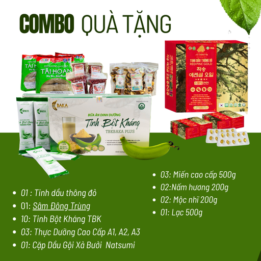 [CQTTD0(S00612] Combo quà tặng tiêu dùng 03