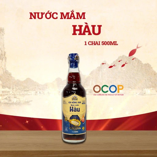 [NMHCRX400649] Nước Mắm Hàu Cái Rồng Xưa 40 Độ Đạm
