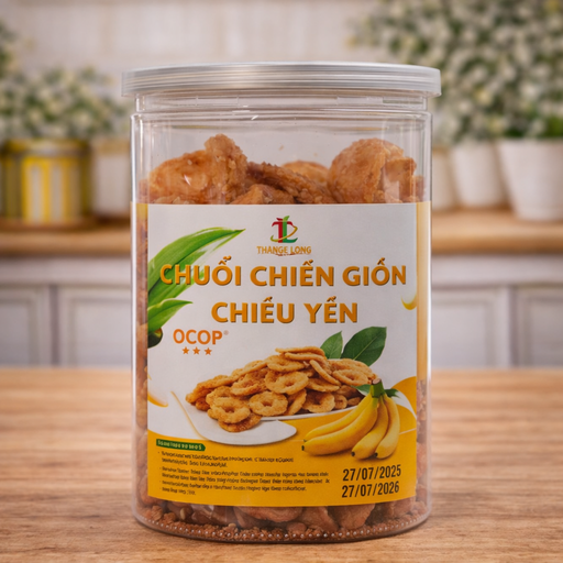 [BTT1(S00688] Chuối chiên giòn Chiêu Yên 200gr
